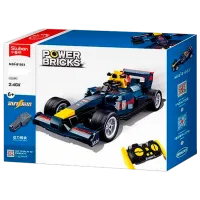 Конструктор с радиоуправлением Sluban Automobil F1 Автомобиль/ Синий