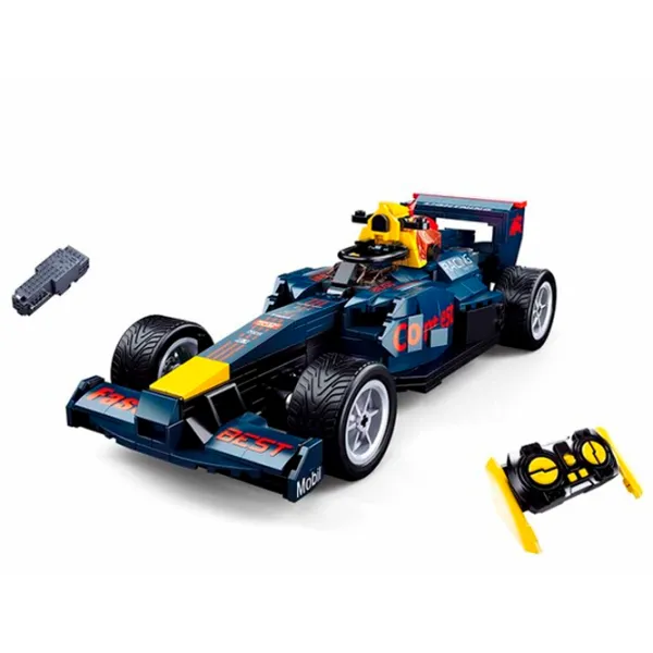 Конструктор с радиоуправлением Sluban Automobil F1 Автомобиль/ Синий photo 5 Конструктор с радиоуправлением Sluban Automobil F1 Автомобиль/ Синий photo 5