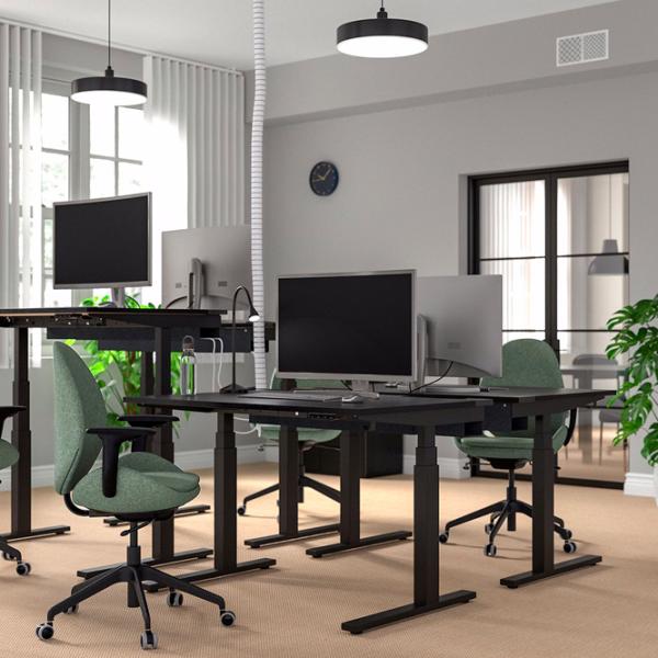 Офисный стол Ikea Mittzon ДСП/ Черный photo 5