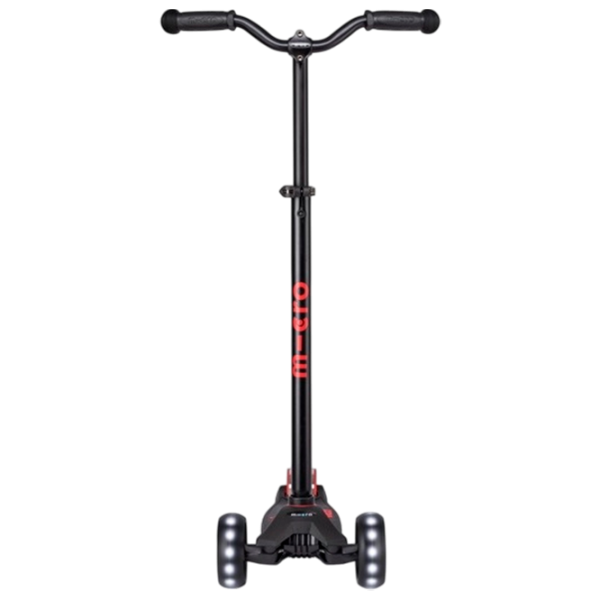 Детский трёхколёсный самокат Micro Maxi Deluxe Pro LED (MMD136) 50 кг/ Красный photo 2