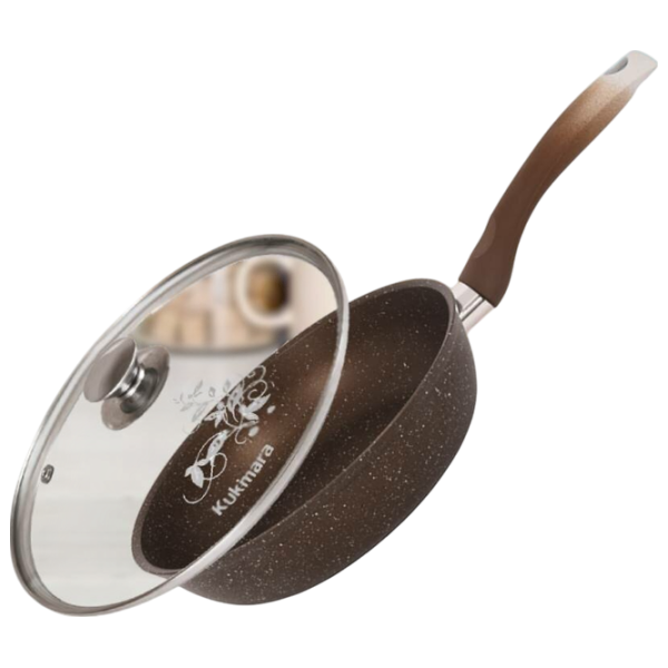 Tigaie Kukmara Marmura SMK26603 Universală / 26 cm / Brown photo 5