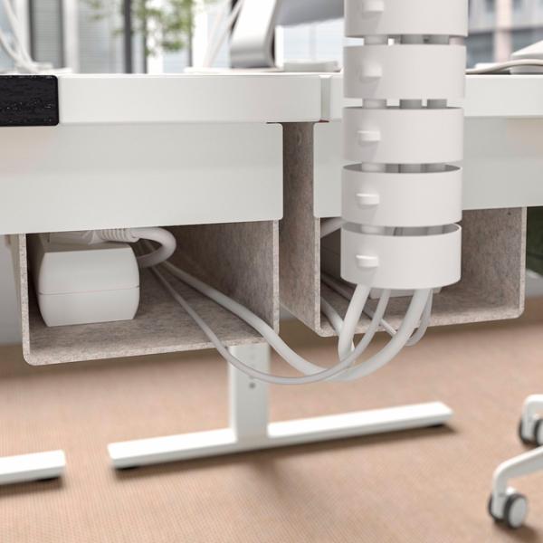 Офисный стол Ikea Mittzon ДСП/ Белый photo 5