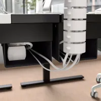 Офисный стол Ikea Mittzon МДФ/ Черный photo 3