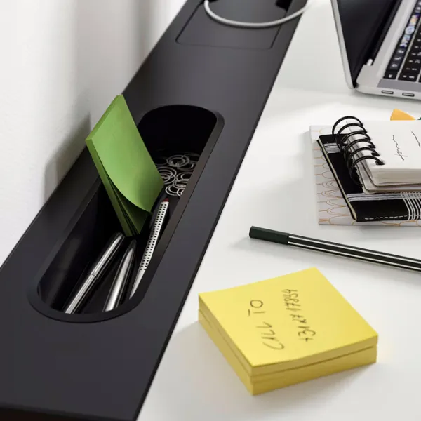 Masă de birou Ikea Mittzon MDF/ Black photo 7