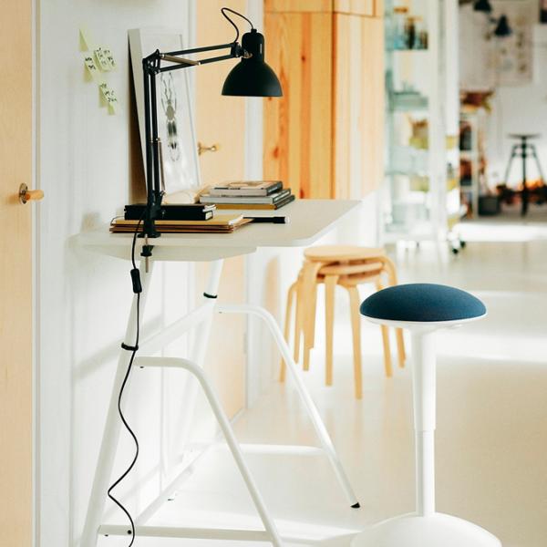 Masă de birou Ikea Gladhojden PAL/ White photo 3