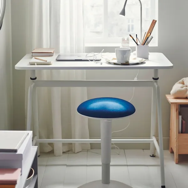 Masă de birou Ikea Gladhojden PAL/ White photo 4