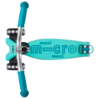 Детский трёхколёсный самокат Micro Maxi Deluxe Pro LED (MMD042) 50 кг/ Ярко синий photo 2