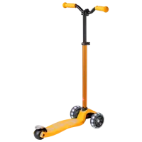 Детский трёхколёсный самокат Micro Maxi Deluxe Pro LED (MMD041) 50 кг/ Солнечный желтый photo 3