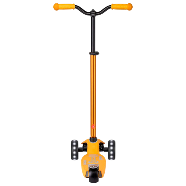 Детский трёхколёсный самокат Micro Maxi Deluxe Pro LED (MMD041) 50 кг/ Солнечный желтый photo 4