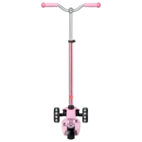 Trotinetă pentru copii cu trei roți Micro Maxi Deluxe Pro LED (MMD135) 50 kg/ Rose photo 3