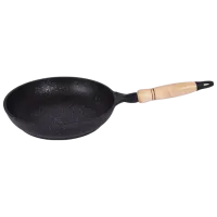 Сковорода Kukmara Marmura SMT229A Универсальная / 22 см / Черный