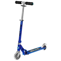 Trotinetă pentru copii cu două roți Micro Sprite LED (SA0231) 100 kg/ Sapphire Blue