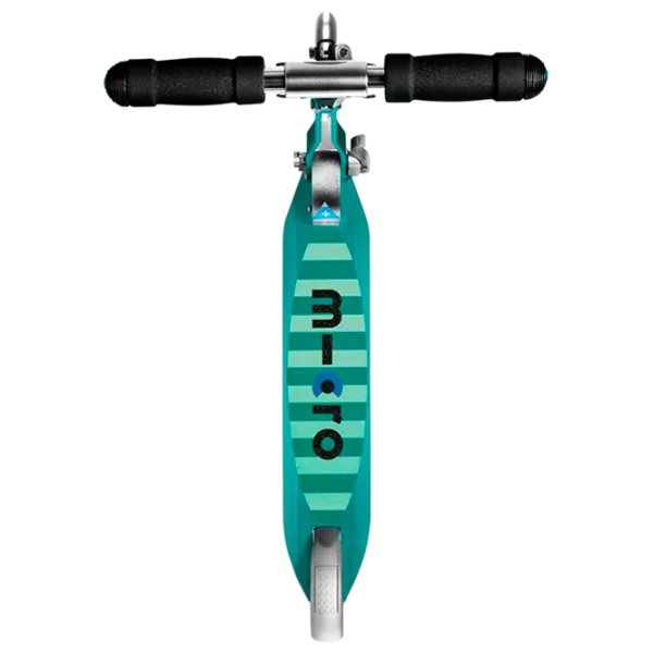 Trotinetă pentru copii cu două roți Micro Sprite LED (SA0218) 100 kg/ Petrol Stripe photo 2