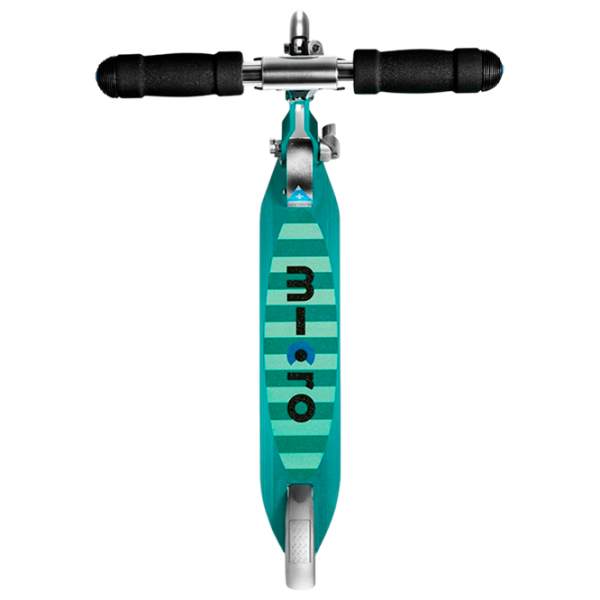 Trotinetă pentru copii cu două roți Micro Sprite LED (SA0218) 100 kg/ Petrol Stripe photo 2