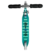 Trotinetă pentru copii cu două roți Micro Sprite LED (SA0218) 100 kg/ Petrol Stripe photo 2