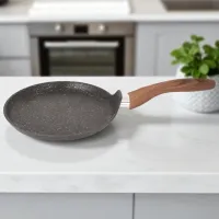 Сковорода Kukmara Granit Ultra SBGO200A Для блинов / 20 см / Черный photo 5