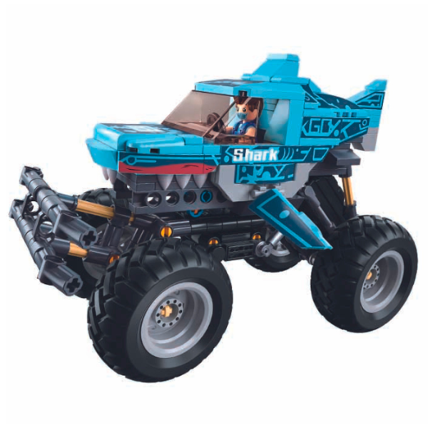 Конструктор Sluban Monster Truck Транспорт/ Синий photo 3 Конструктор Sluban Monster Truck Транспорт/ Синий photo 3