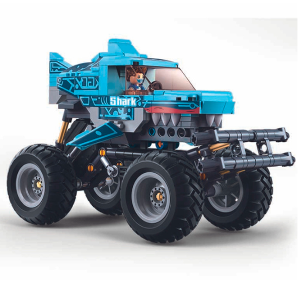 Конструктор Sluban Monster Truck Транспорт/ Синий photo 4 Конструктор Sluban Monster Truck Транспорт/ Синий photo 4
