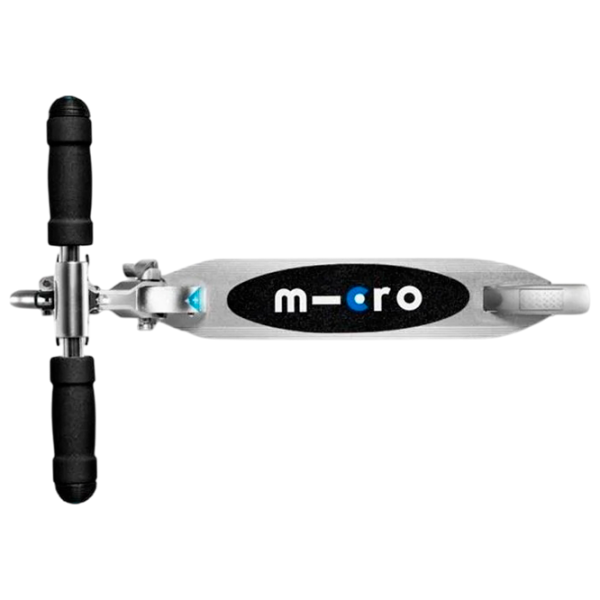 Trotinetă pentru copii cu două roți Micro Sprite LED (SA0216) 100 kg/ Silver Matt photo 3