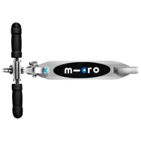Детский двухколёсный самокат Micro Sprite LED (SA0216) 100 кг/ Матовое Серебро photo 3