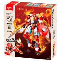 Конструктор Sluban The bird Робот/ Красный