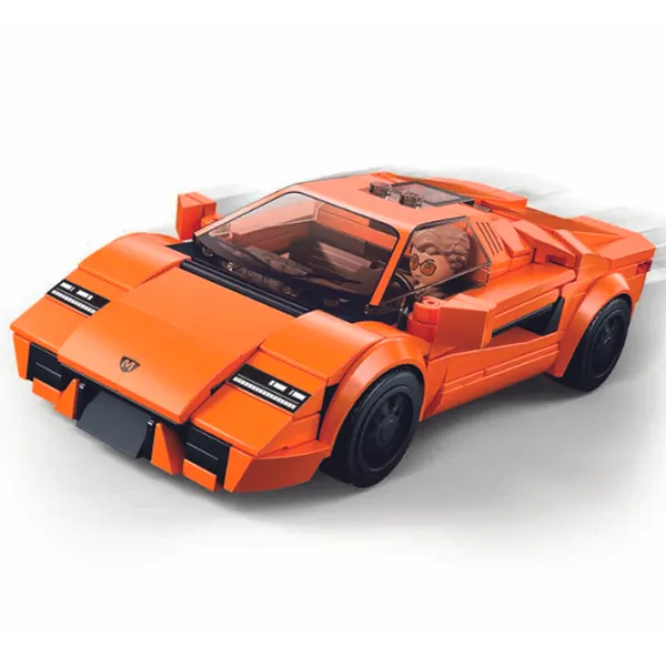 Конструктор Sluban Sport Car Автомобиль/ Оранжевый photo 3 Конструктор Sluban Sport Car Автомобиль/ Оранжевый photo 3