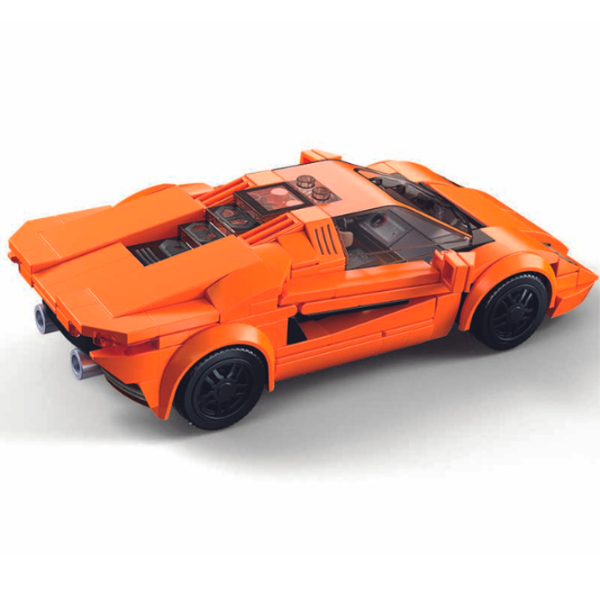 Конструктор Sluban Sport Car Автомобиль/ Оранжевый photo 4 Конструктор Sluban Sport Car Автомобиль/ Оранжевый photo 4