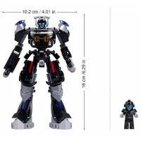 Constructor Sluban Robot police car Robot/ Gray photo 5