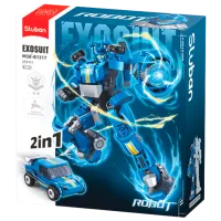 Constructor Sluban Robot Sport Car Robot/ Blue