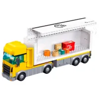 Конструктор Sluban Delivery truck Транспорт/ Желтый photo 4