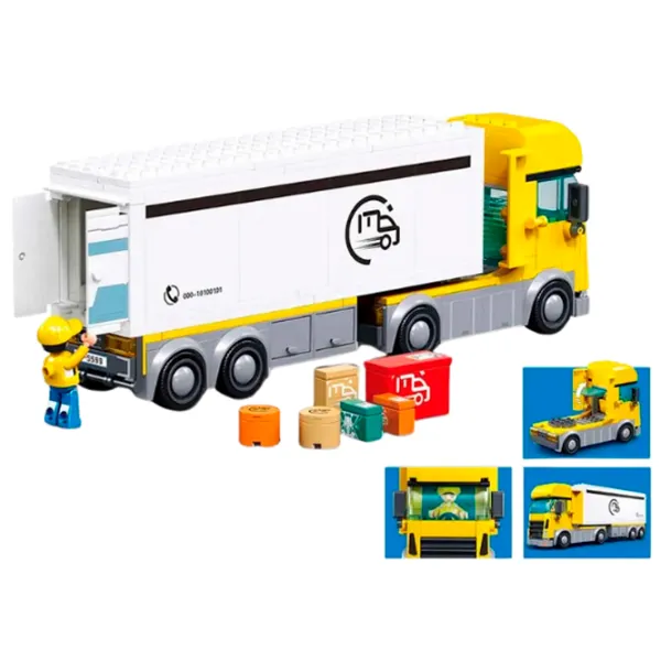 Constructor Sluban Delivery truck Transport/ Yellow photo 5 Constructor Sluban Delivery truck Transport/ Yellow photo 5