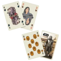 Joc de masă Winning Moves Waddingtons No.1 Star Wars: Mandalorian 6+/ Carti de joc photo 2
