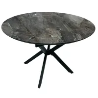 Masă de bucătărie extensibilă Magnus Dobok MDF/ Black