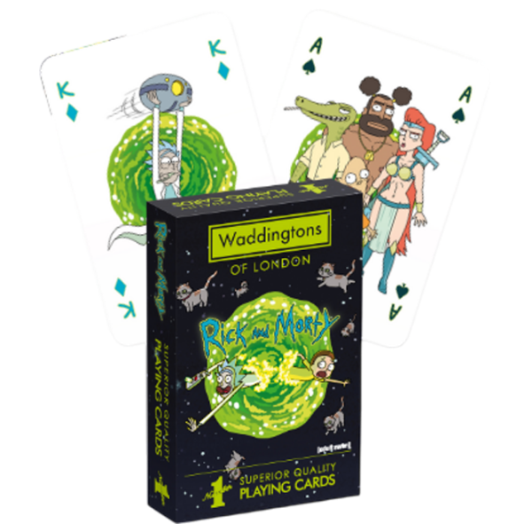 Настольная игра Winning Moves Waddingtons No.1 Rick and Morty 6+/ Игральные карты photo 1