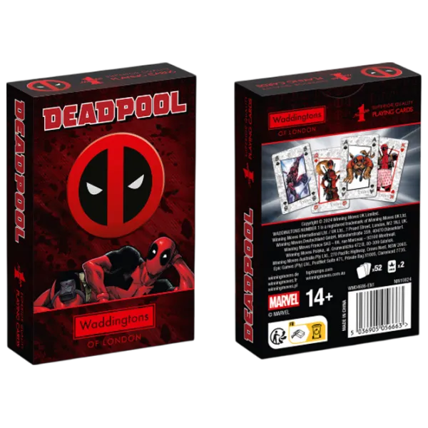 Настольная игра Winning Moves Waddingtons No.1 Deadpool 6+/ Игральные карты photo 5