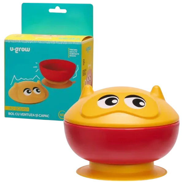 Чаша U-GROW UG-BOL450 Унисекс / 6+ месяцев / Желтый photo 4