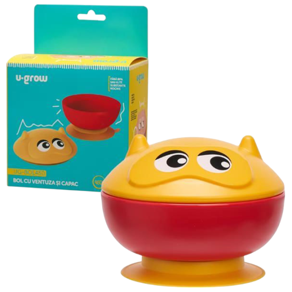 Чаша U-GROW UG-BOL450 Унисекс / 6+ месяцев / Желтый photo 4