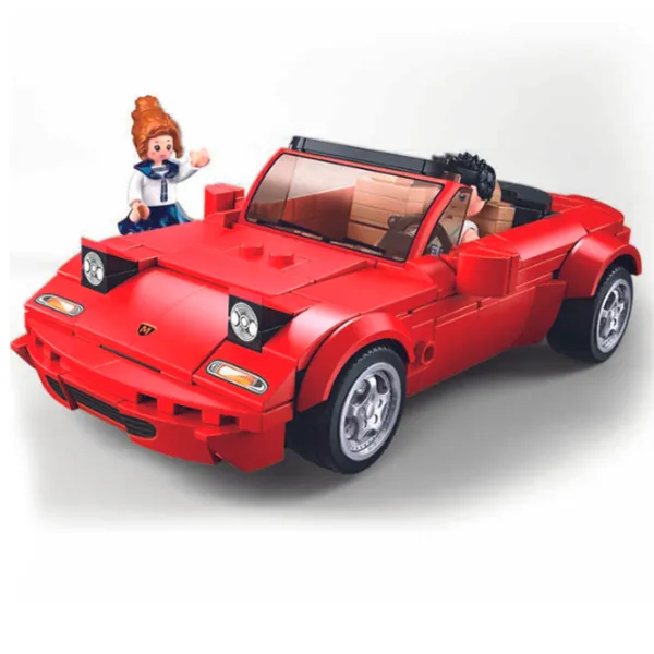Constructor Sluban MX5 Mașină/ Red photo 2 Constructor Sluban MX5 Mașină/ Red photo 2