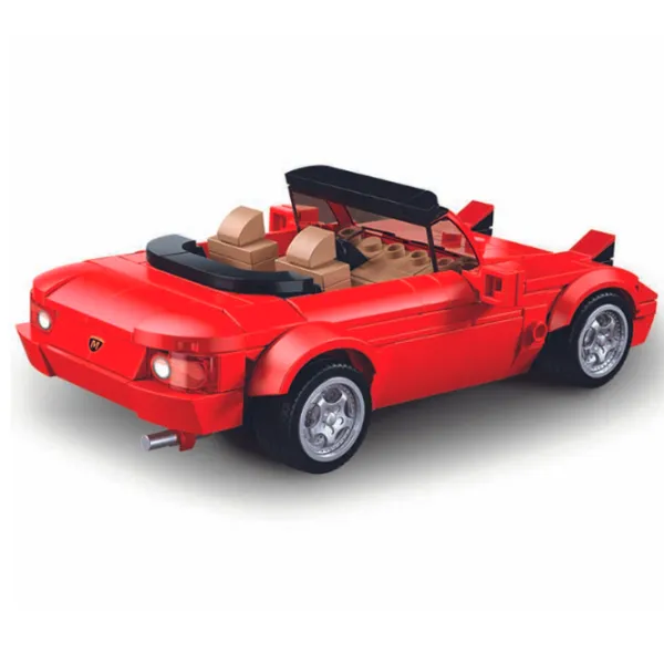 Constructor Sluban MX5 Mașină/ Red photo 4 Constructor Sluban MX5 Mașină/ Red photo 4