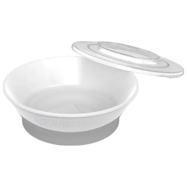 Bol U-GROW Twistshake Unisex / 6+ luni / White photo 1