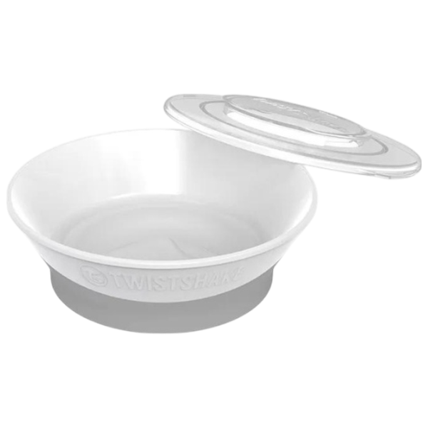 Bol U-GROW Twistshake Unisex / 6+ luni / White photo 1