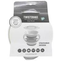 Bol U-GROW Twistshake Unisex / 6+ luni / White photo 2