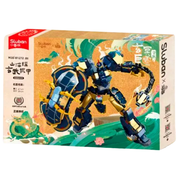 Конструктор Sluban Black Turtle Robot Робот/ Разноцветный photo 1 Конструктор Sluban Black Turtle Robot Робот/ Разноцветный photo 1