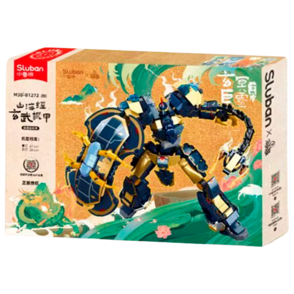 Конструктор Sluban Black Turtle Robot Робот/ Разноцветный photo 1 Конструктор Sluban Black Turtle Robot Робот/ Разноцветный photo 1