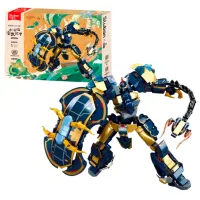 Constructor Sluban Black Turtle Robot Robot/ Multicolor photo 2