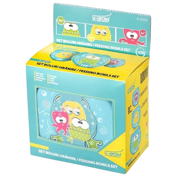 Set U-GROW A-1550 Unisex / 6+ luni / Multicolor photo 3 Set U-GROW A-1550 Unisex / 6+ luni / Multicolor photo 3