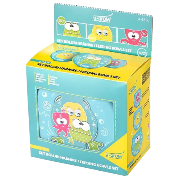 Set U-GROW A-1550 Unisex / 6+ luni / Multicolor photo 3 Set U-GROW A-1550 Unisex / 6+ luni / Multicolor photo 3