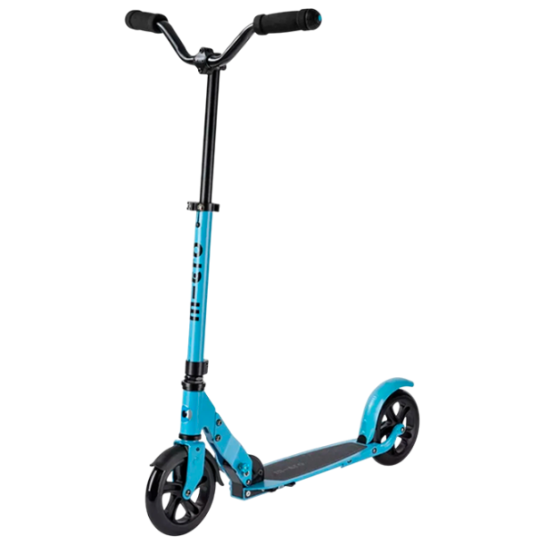 Trotinetă pentru copii cu două roți Micro Speed Deluxe (SA0214) 100 kg/ Alaskan Blue photo 1