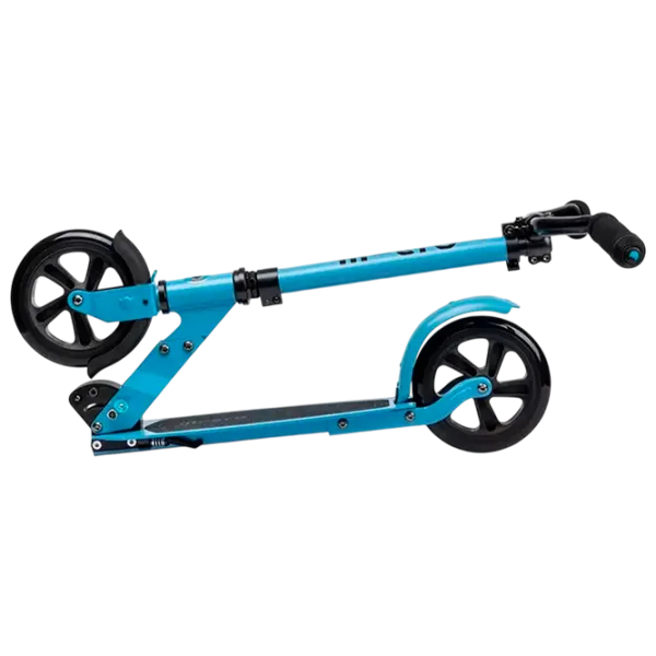 Trotinetă pentru copii cu două roți Micro Speed Deluxe (SA0214) 100 kg/ Alaskan Blue photo 5