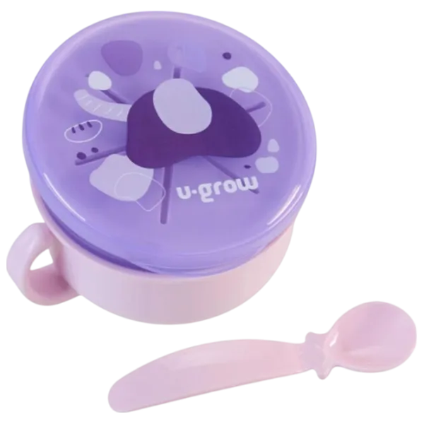 Bol U-GROW A-2504PP Pentru fetițe / 6+ luni / Purple photo 4 Bol U-GROW A-2504PP Pentru fetițe / 6+ luni / Purple photo 4